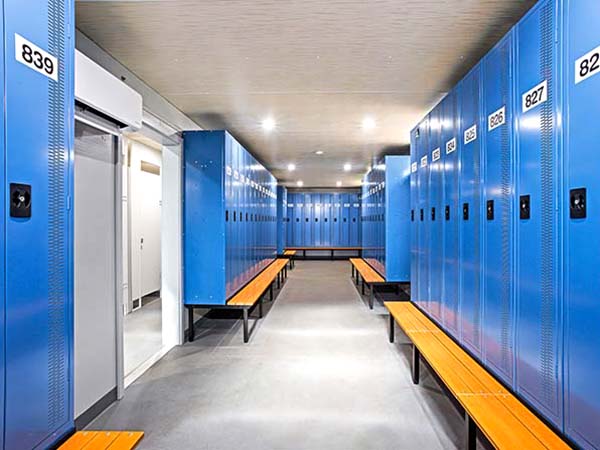 Changerooms & Laundries