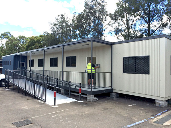 Modular Local Council Office Building 